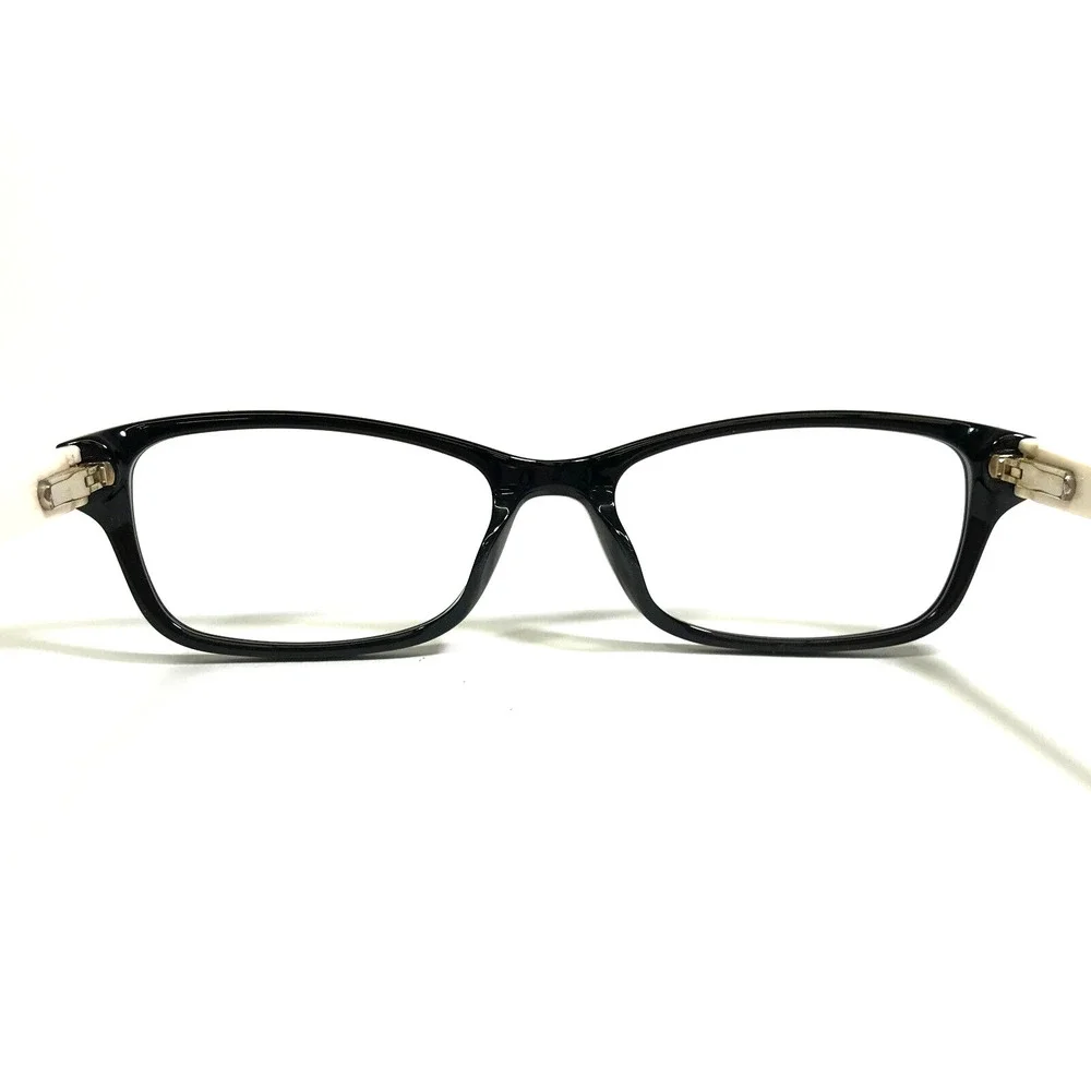 Nine West Eyeglasses Frames NW5134 001 Black Ivory Cat Eye Full Rim 52-16-135 - Picture 8 of 13